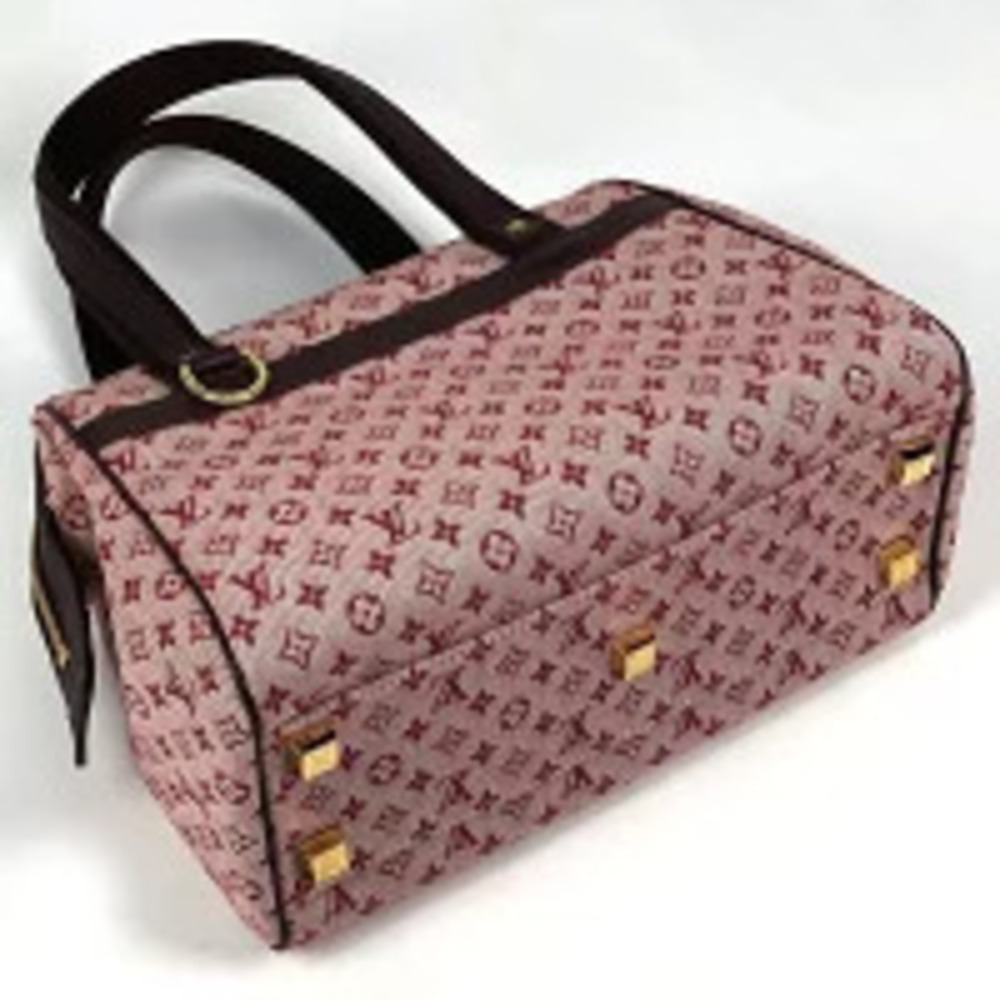 Louis Vuitton Red Monogram Boston Josephine Cerise Cherry Handbag
